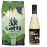 Кофе зерно и сироп 